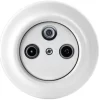 Antennuttag RA/TV/SAT vit porslin - ABB Decento
