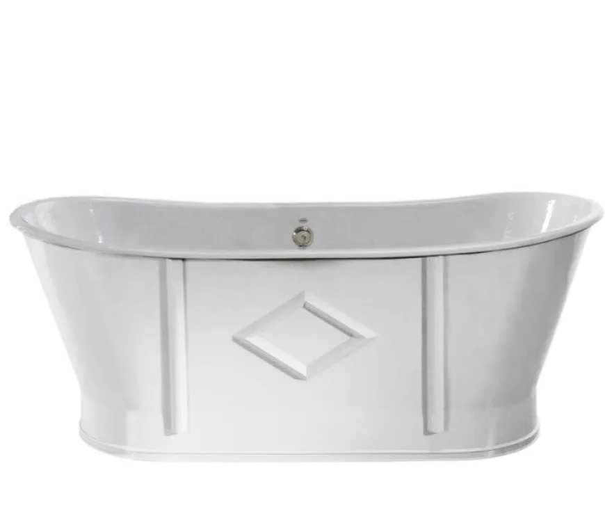 Badkar - Chateau vit gjutjärn 170 cm
