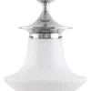 Badrumslampa - Dahlberg 100 nickel, klottrattskärm