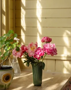 Bergs Potter Blomvas 1920-tal - Grön 12 cm