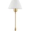 Bordslampa - Ankarcrona 50 cm mässing, vit skärm