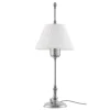 Bordslampa - Kellgren nickel, vit skärm