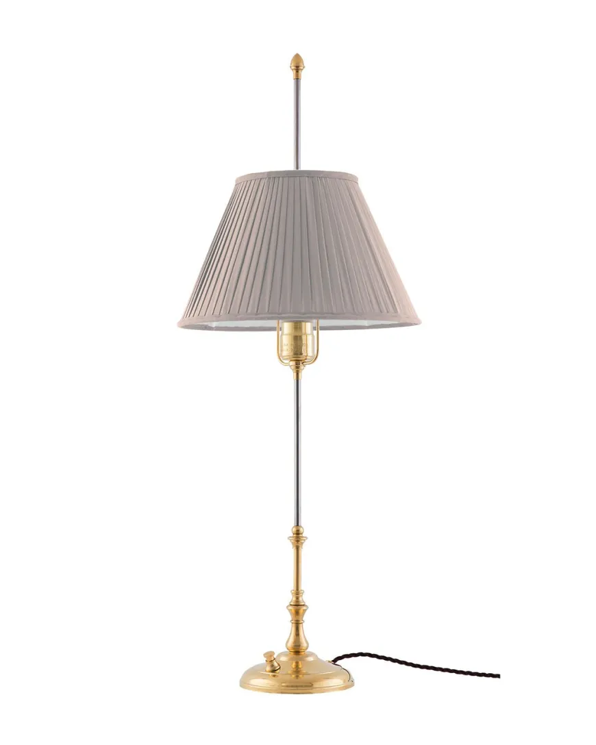 Bordslampa - Stiernstedt mässing, beige skärm