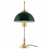 Bordslampa - Swedenborg mässing, grön skärm