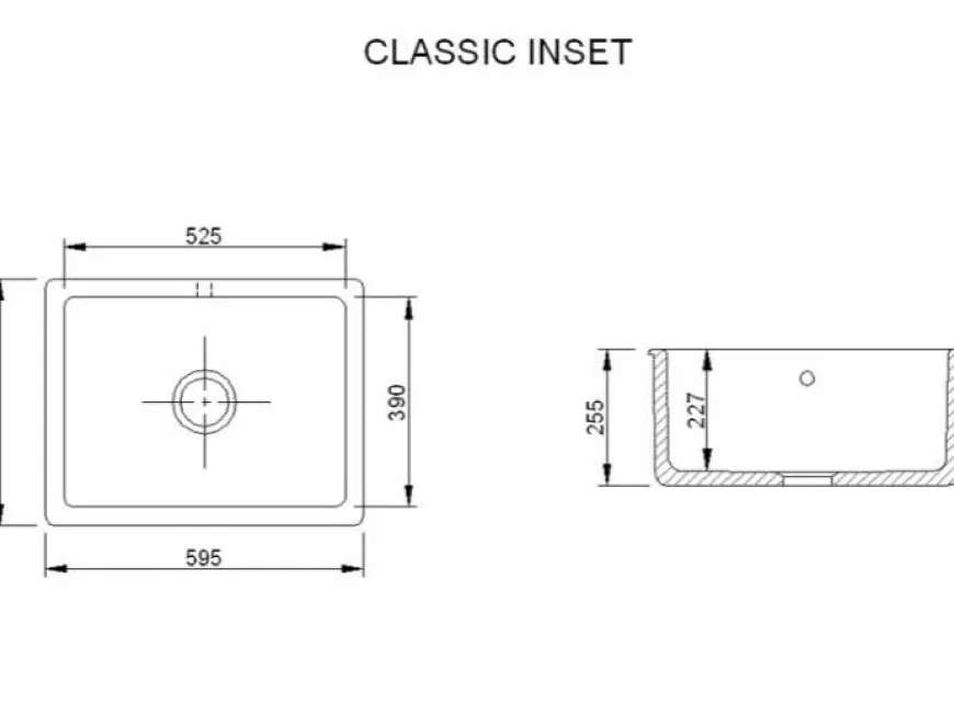 Diskho - Shaws Classic Inset 600