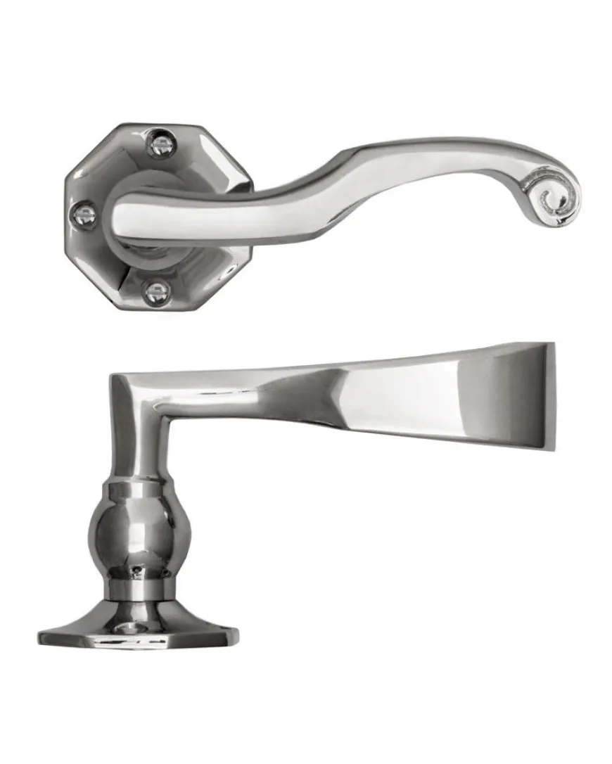 Dörrhandtag - Albert Karlsson 1210 nickel