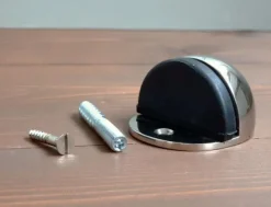 Dörrstopp - Nickel, golvmontering
