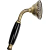 Duschhandtag - Handdusch Kensington svart/brons stor