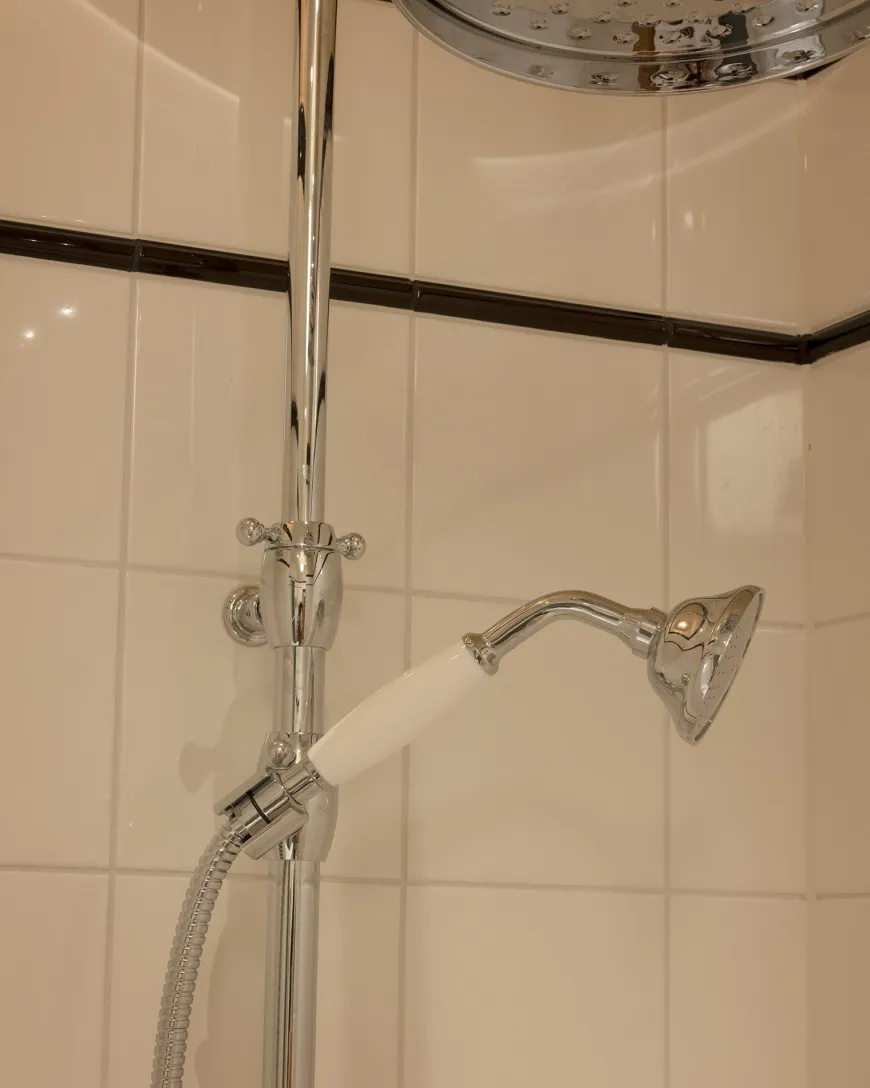 Duschset - Kensington retro utan blandare, krom