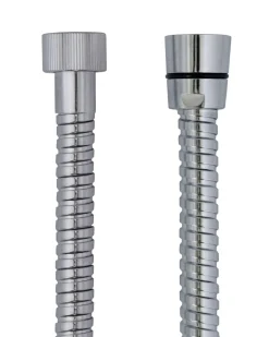 Duschslang krom 150 cm - Dubbellindad metall