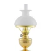 Fotogenlampa - Aspölampa mässing