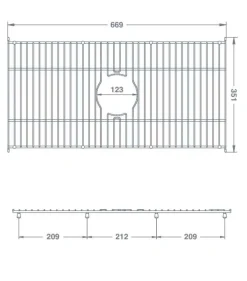 Galler till diskho - Shaws Classic Butler 800, antik brons