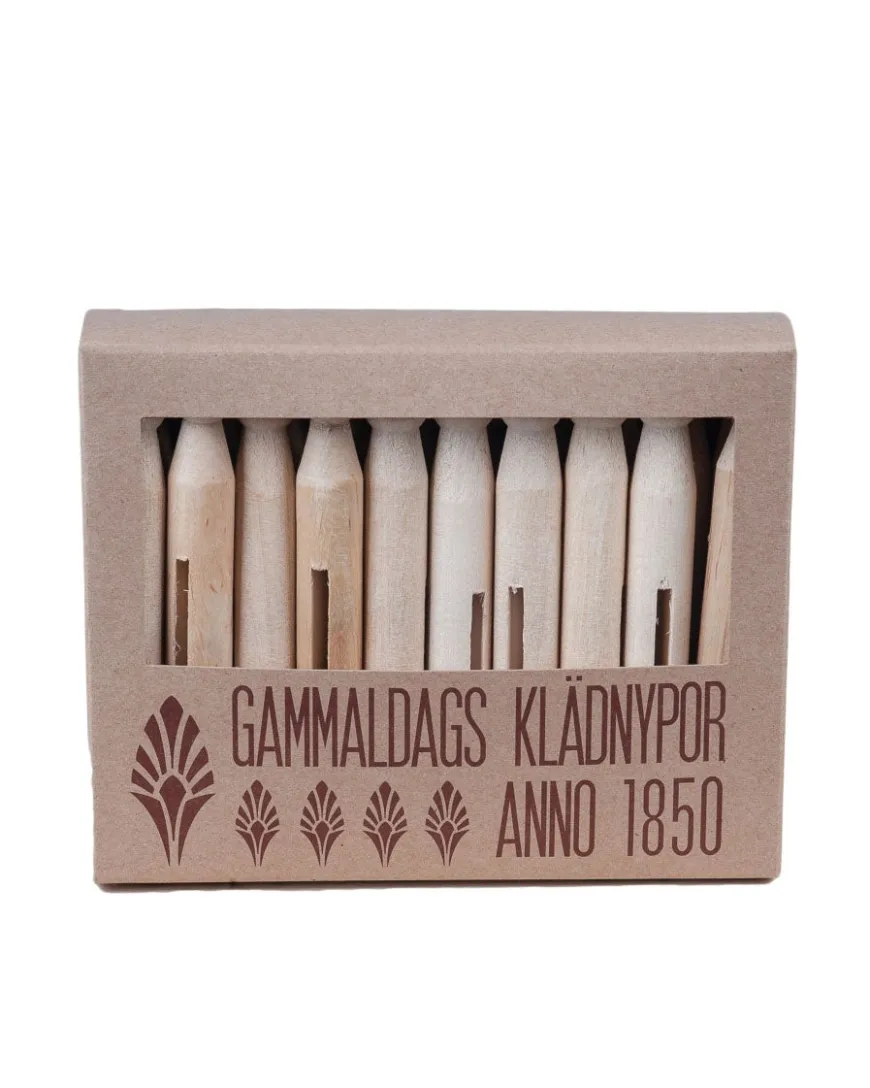 Gammaldags klädnypor - Bykpojkar 20-pack
