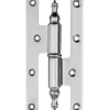 Gångjärn till dörr - Nickel 160 x 75 mm