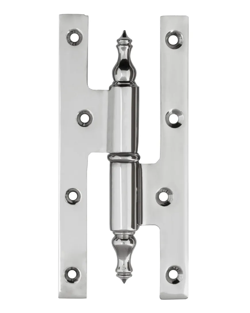 Gångjärn till dörr - Nickel 160 x 75 mm