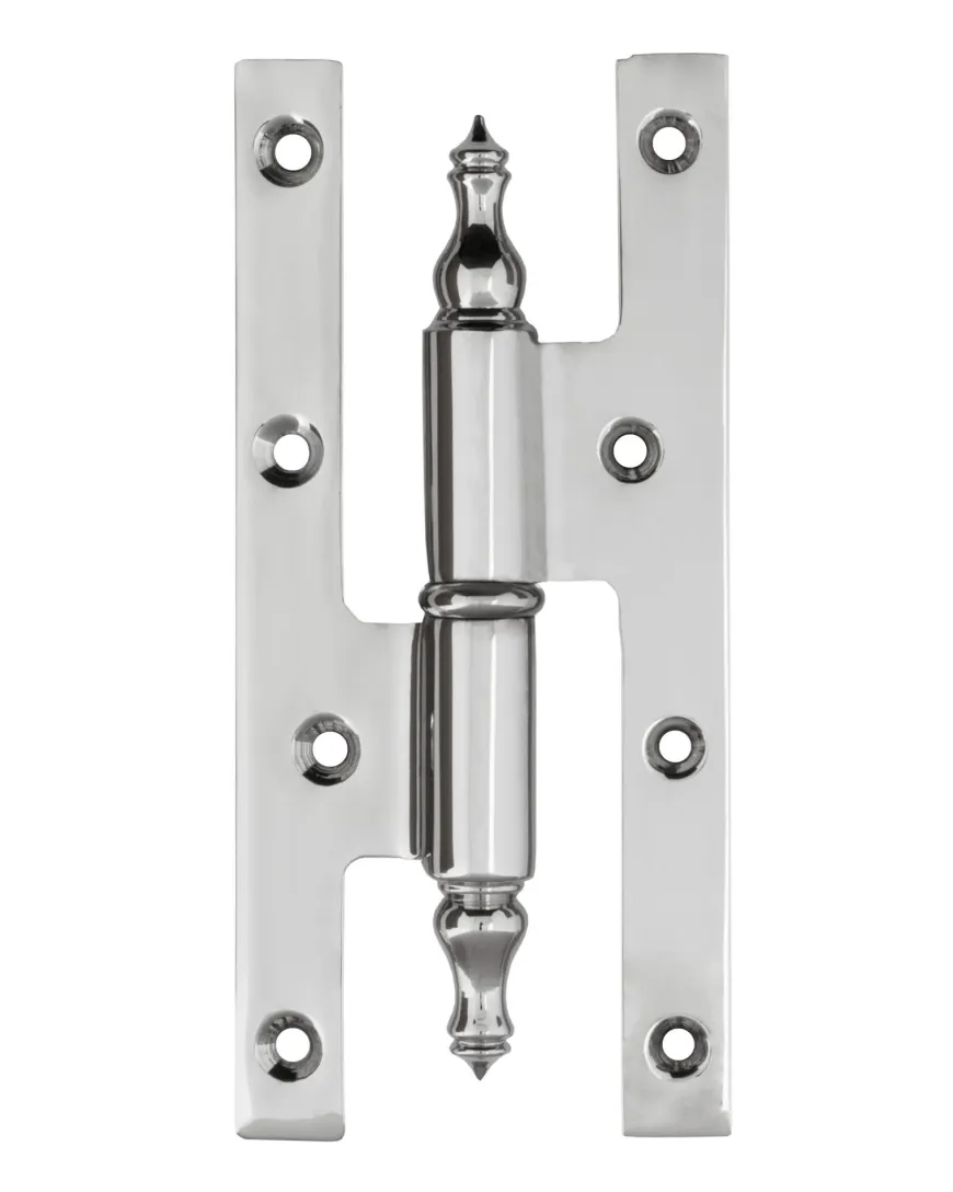 Gångjärn till dörr - Nickel 160 x 75 mm