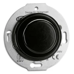 Insats LED-dimmer bakelit - THPG infällt
