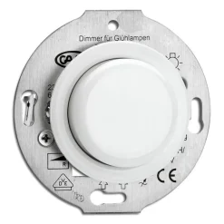 Insats LED-dimmer vitt porslin - THPG infällt