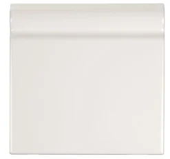 Kakel Cambridge - Golvsockel list 15 x 15 cm vit, blank