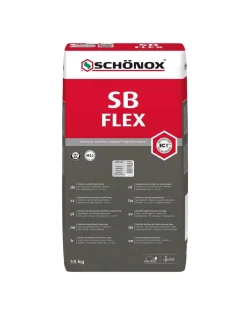 Kakelfog 15 kg - Schönox SB silvergrå