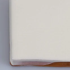 Kakel Mayfair - Krackelerad antikvit halftile 7,5 x 15 cm blank, lätt vågigt