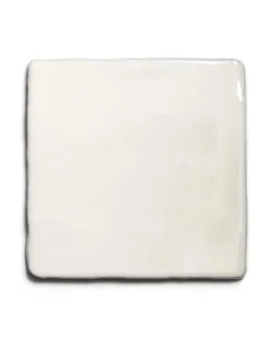 Kakel Mayfair - Krackelerad antikvit 13 x 13 cm blank, lätt vågigt