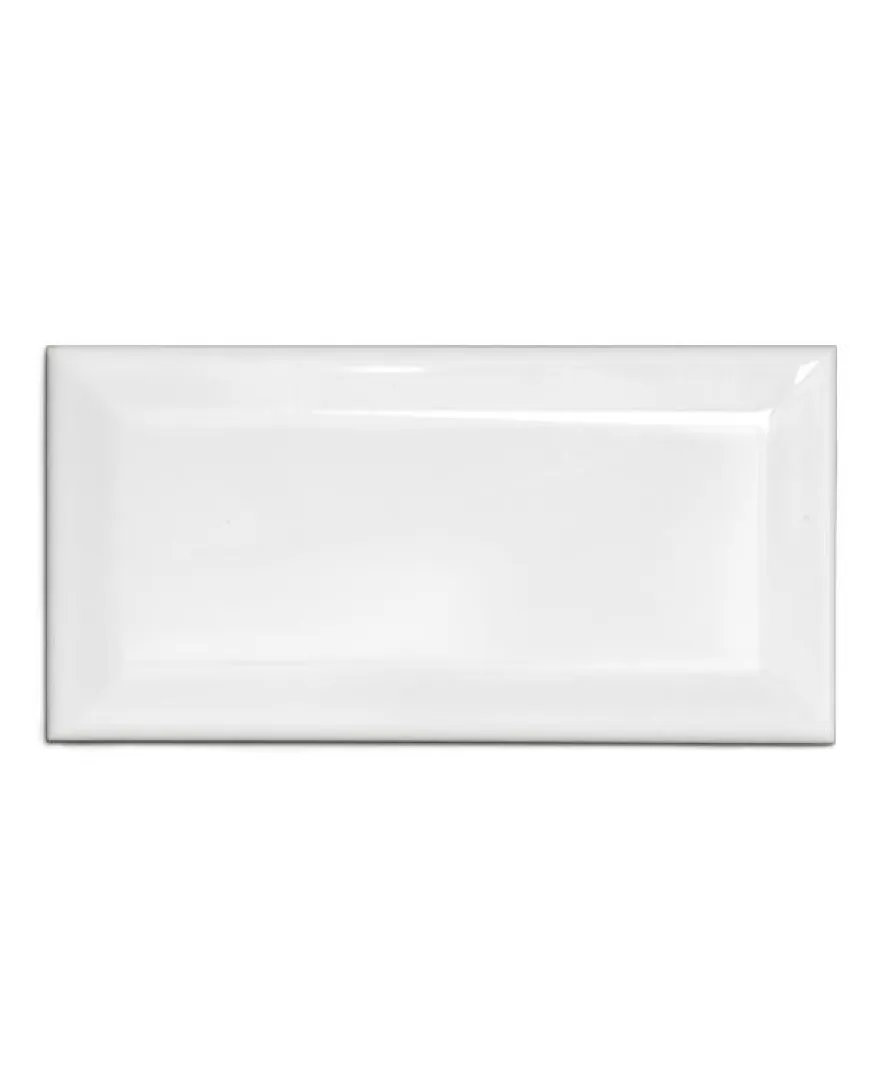 Kakel Victoria - Fasad kant 7,5 x 15 cm vit, blank