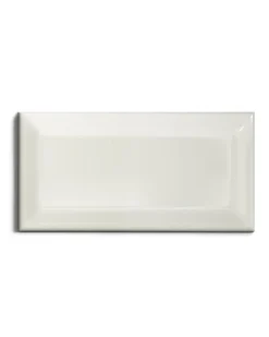 Kakel Victoria - Fasad kant 7,5 x 15 cm elfenbensvit, blank
