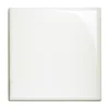 Kakel Victoria - 15 x 15 cm elfenbensvit bullnose hörn