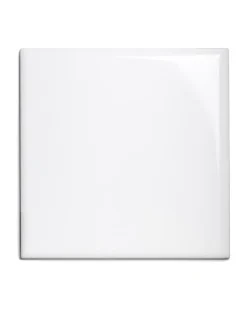 Kakel Victoria - 15 x 15 cm vit bullnose hörn