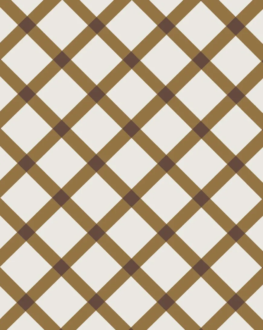 Klinker - Canterbury vit/toffee/chokladbrun