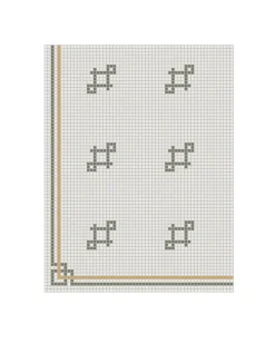Klinkerfris - Mosaik Mayfair Grön