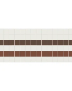 Klinkerfris - Mosaik Mayfair Röd