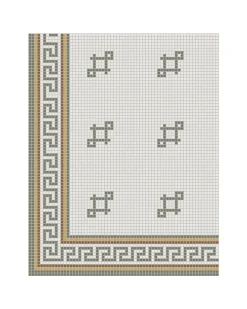Klinkerfris - Mosaik Regent Grön
