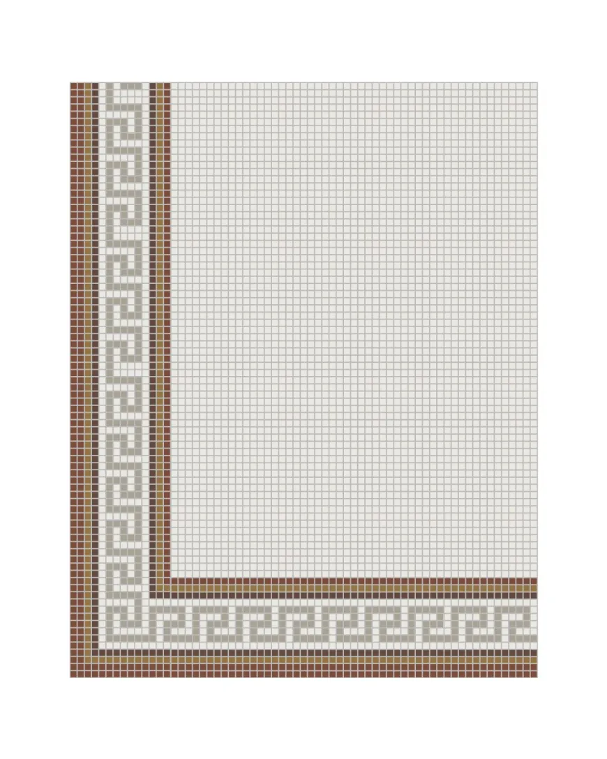 Klinkerfris - Mosaik Regent Röd