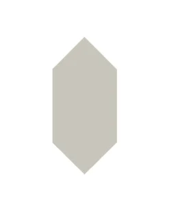 Klinker - Hexagondiamant 7 x 15 cm pärlgrå