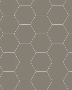 Klinker - Hexagon 15 x 15 cm grå