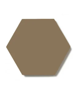 Klinker - Hexagon 15 x 15 cm kaffebrun
