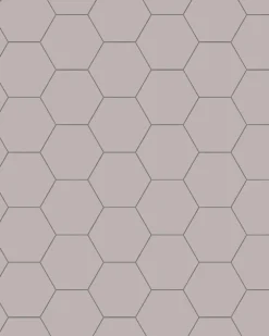 Klinker - Hexagon 10 x 10 cm lavendel