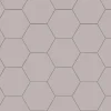 Klinker - Hexagon 15 x 15 cm lavendel