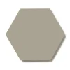 Klinker - Hexagon 15 x 15 cm ljusgrå