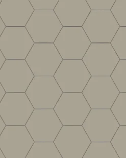 Klinker - Hexagon 15 x 15 cm ljusgrå