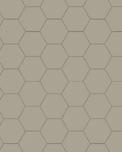 Klinker - Hexagon 10 x 10 cm ljusgrå