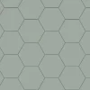 Klinker - Hexagon 15 x 15 cm ljusgrön