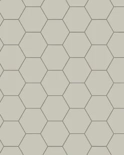 Klinker - Hexagon 10 x 10 cm pärlgrå