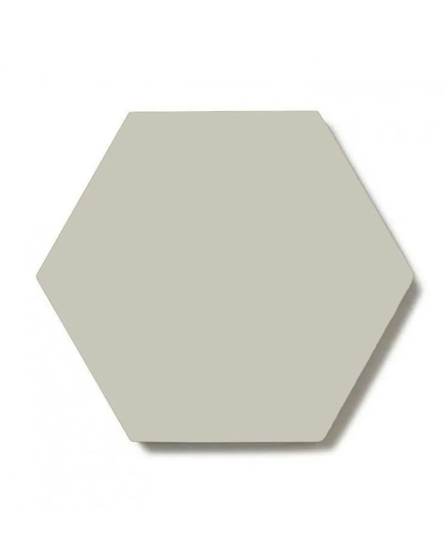Klinker - Hexagon 15 x 15 cm pärlgrå