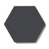 Klinker - Hexagon 15 x 15 cm svart