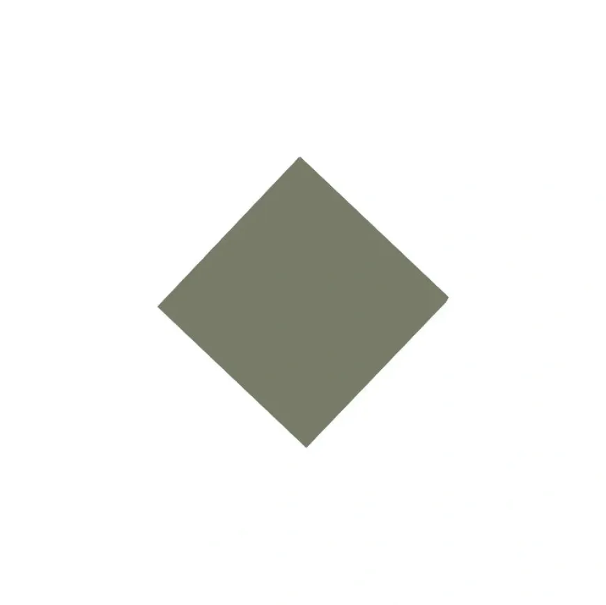 Klinker - Kvadrat 5 x 5 cm Australian green