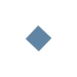 Klinker - Kvadrat 3,5 x 3,5 cm blå