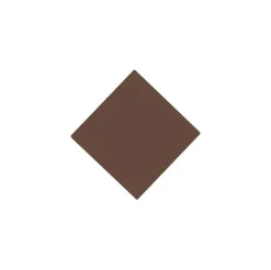 Klinker - Kvadrat 5 x 5 cm chokladbrun